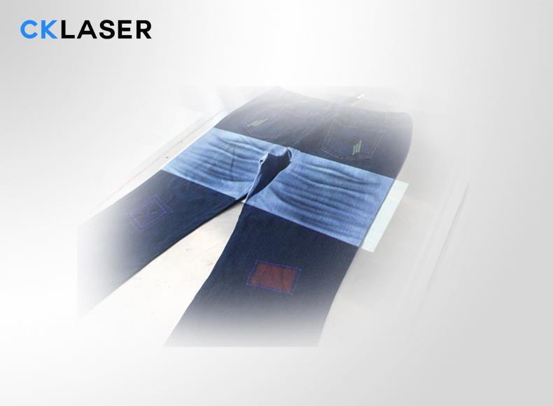 Máquina de marcado láser de jeans de gran formato