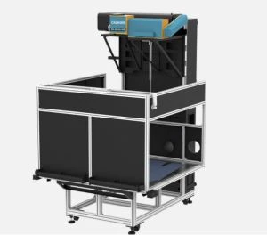 Máquina de marcado láser de jeans de gran formato